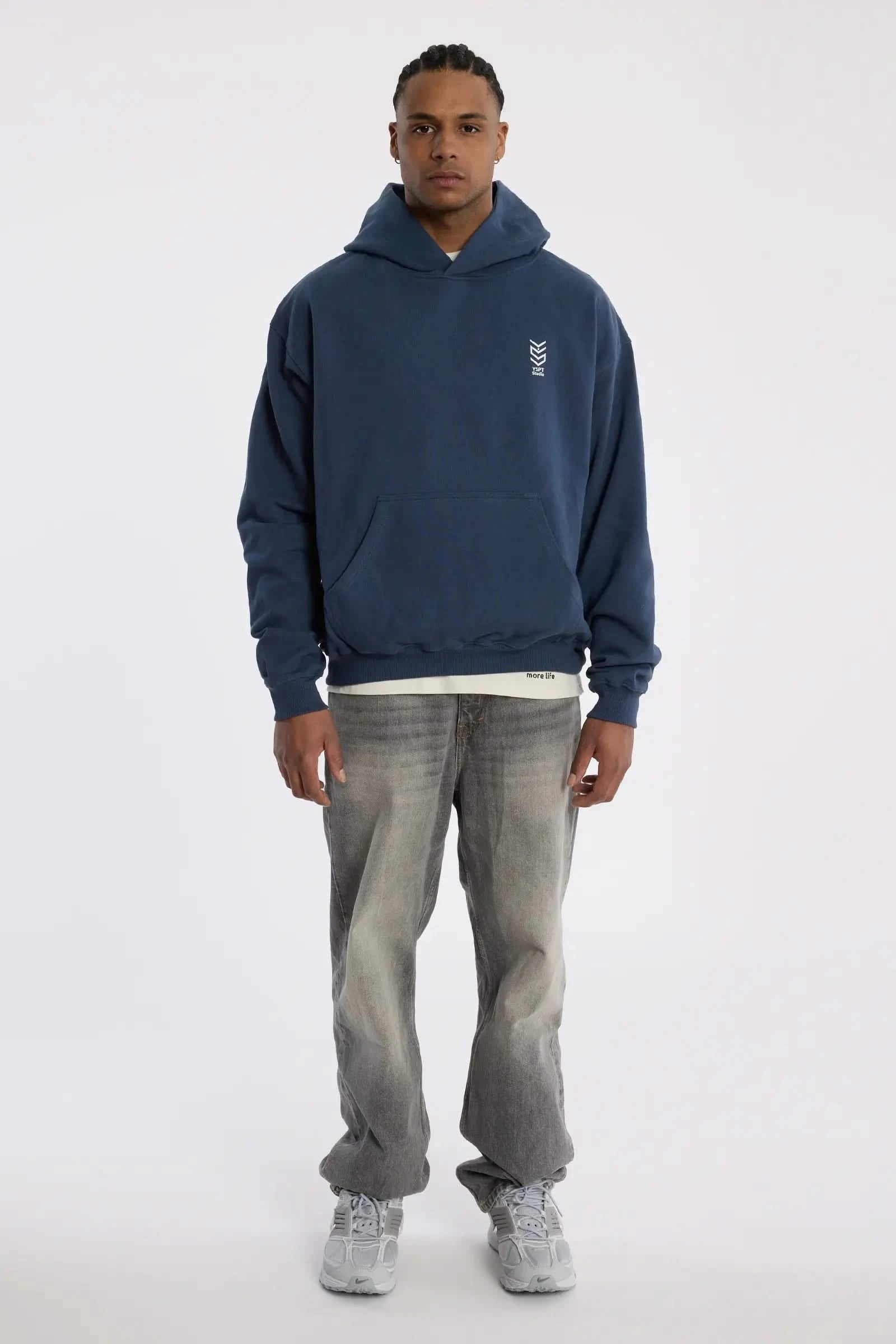 Hoodie ASCEND INDIGO