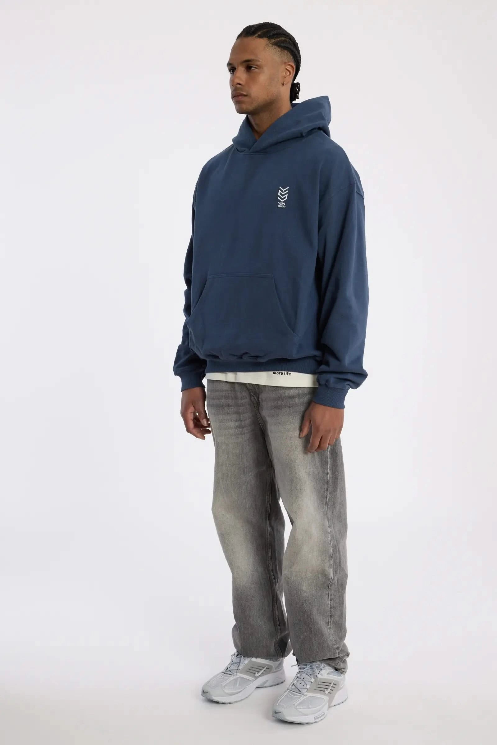 Hoodie ASCEND INDIGO