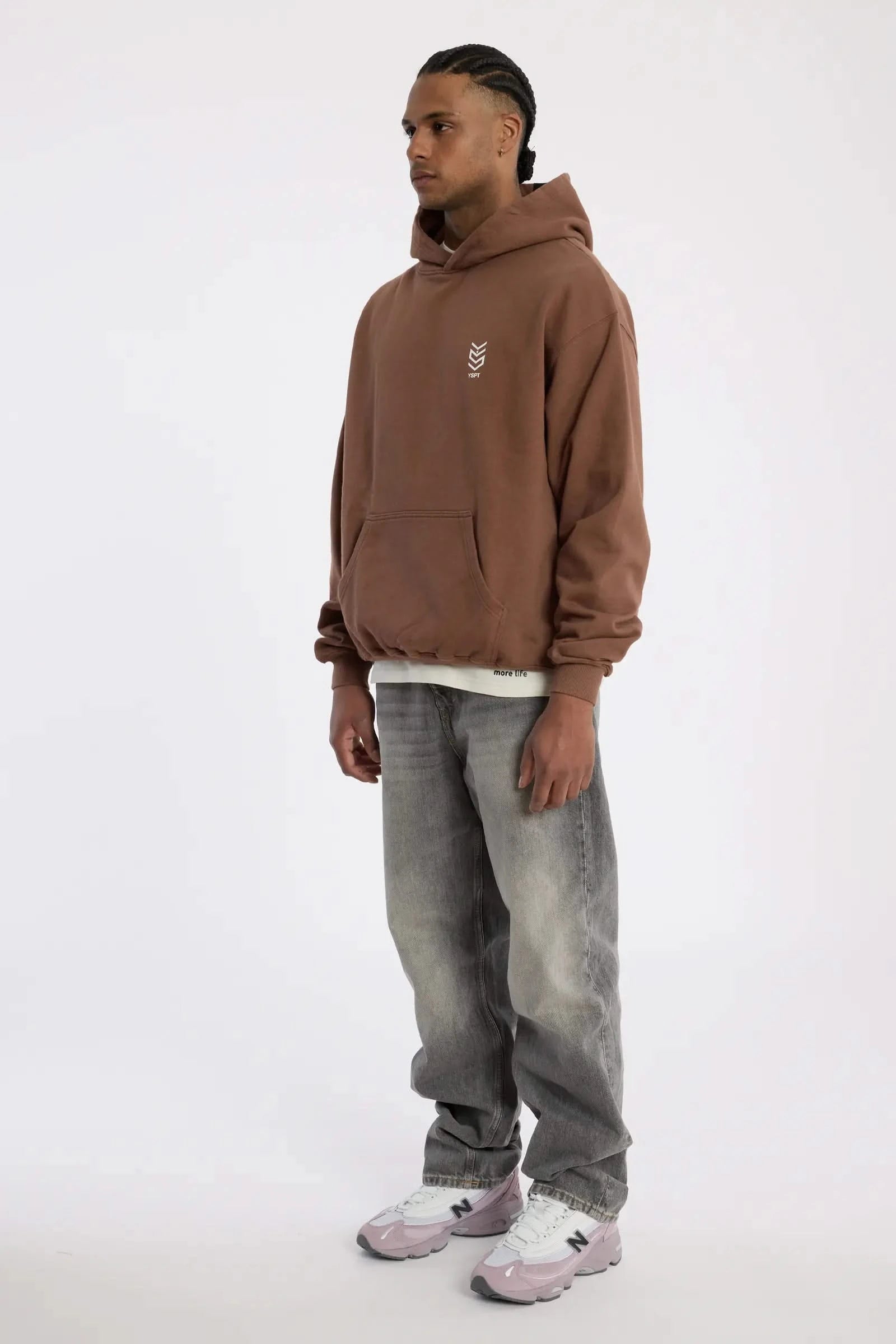 Hoodie DUSTY MOCHA