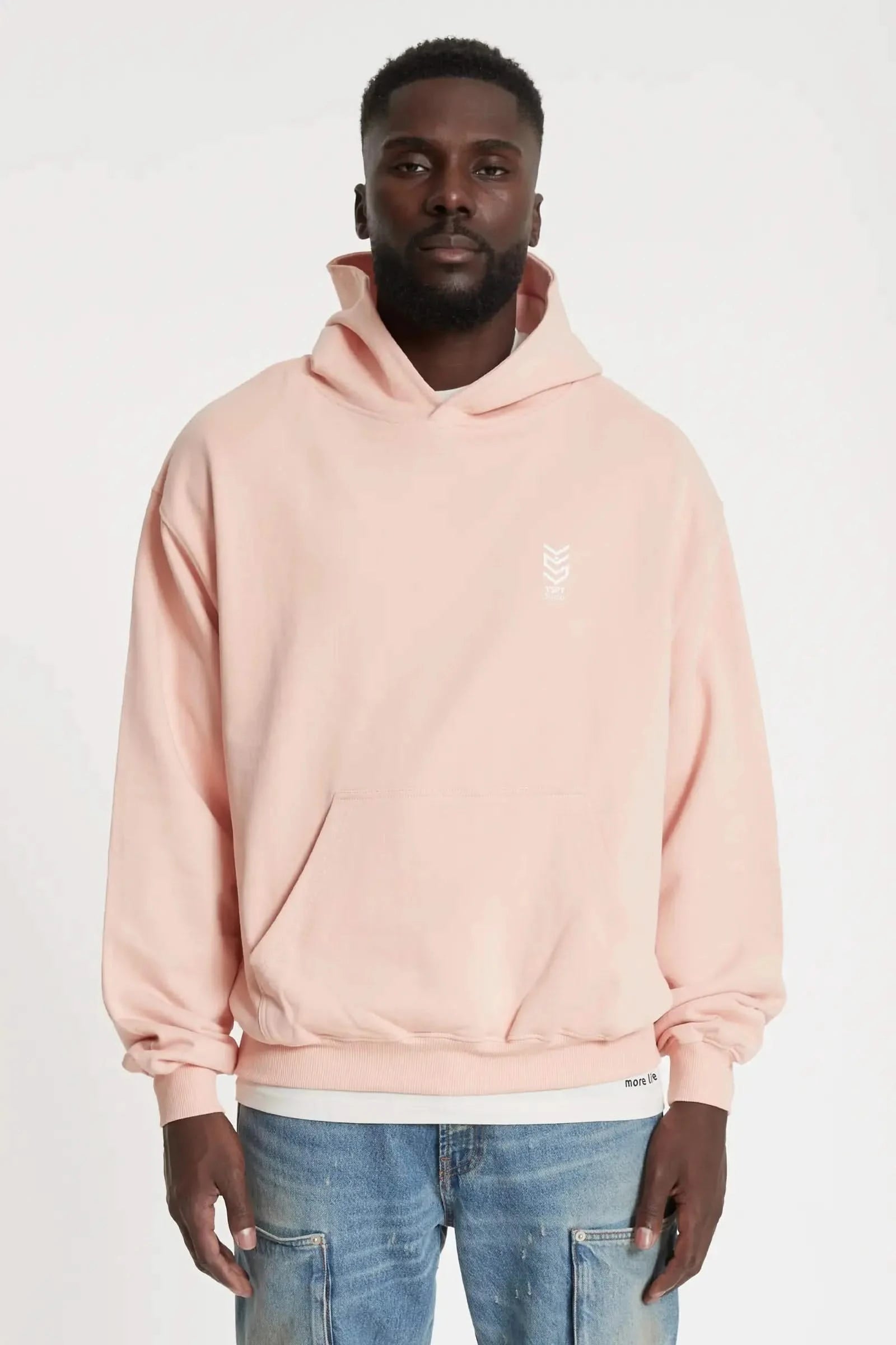Hoodie Meridian Light Pink YSPT Studio