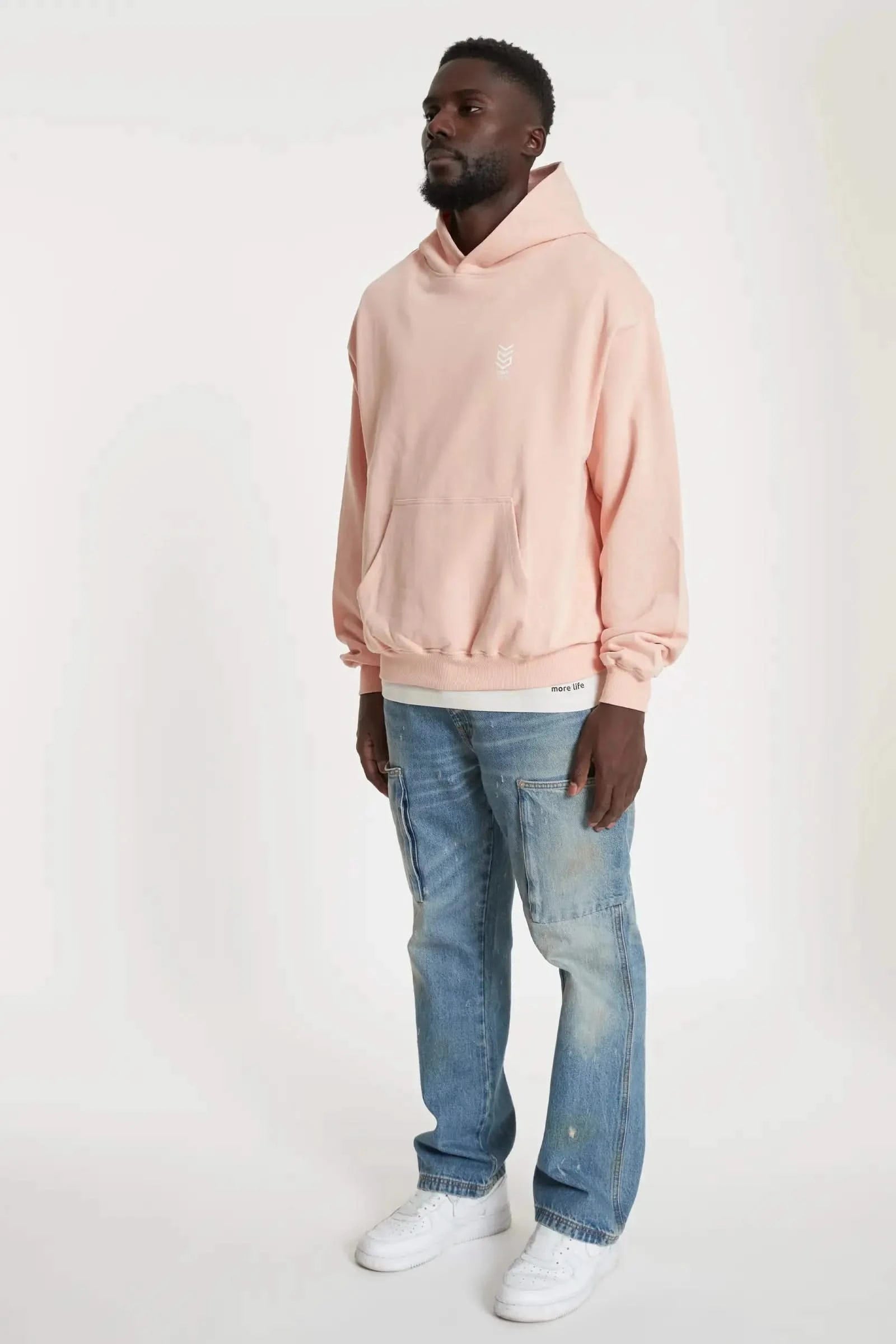 Hoodie Meridian Light Pink YSPT Studio