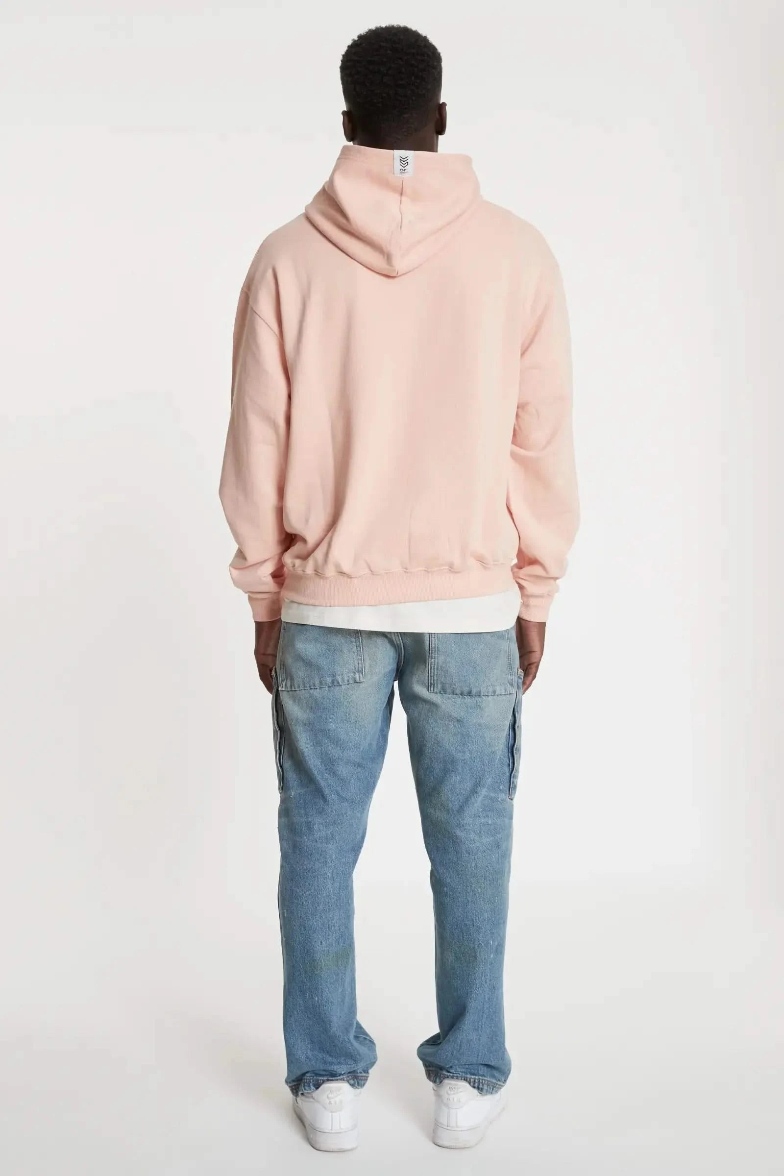 Hoodie Meridian Light Pink YSPT Studio