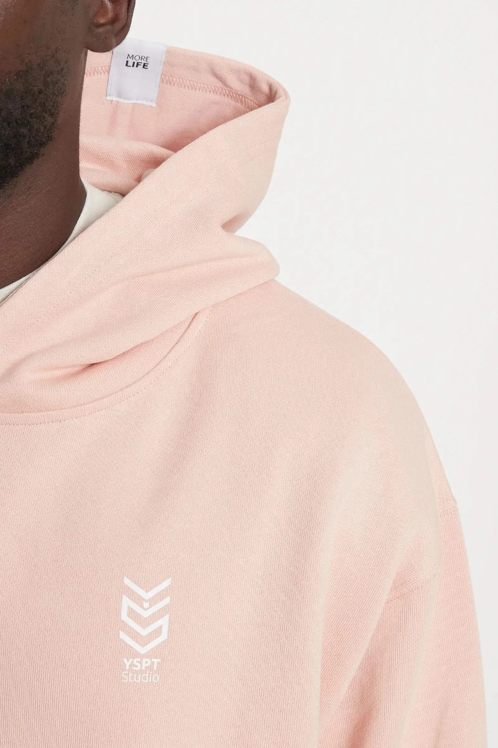 Hoodie Meridian Light Pink YSPT Studio
