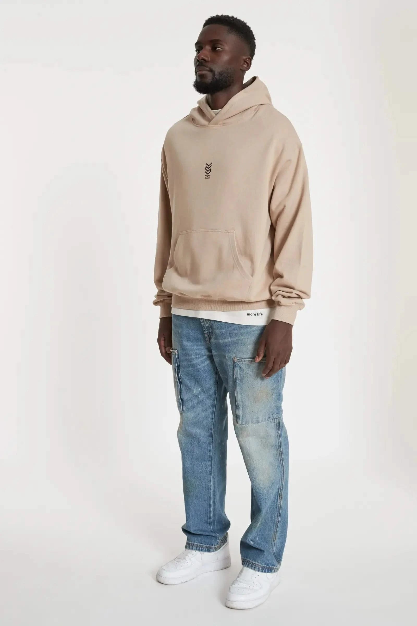 Hoodie Pathfinder Beige YSPT Studio