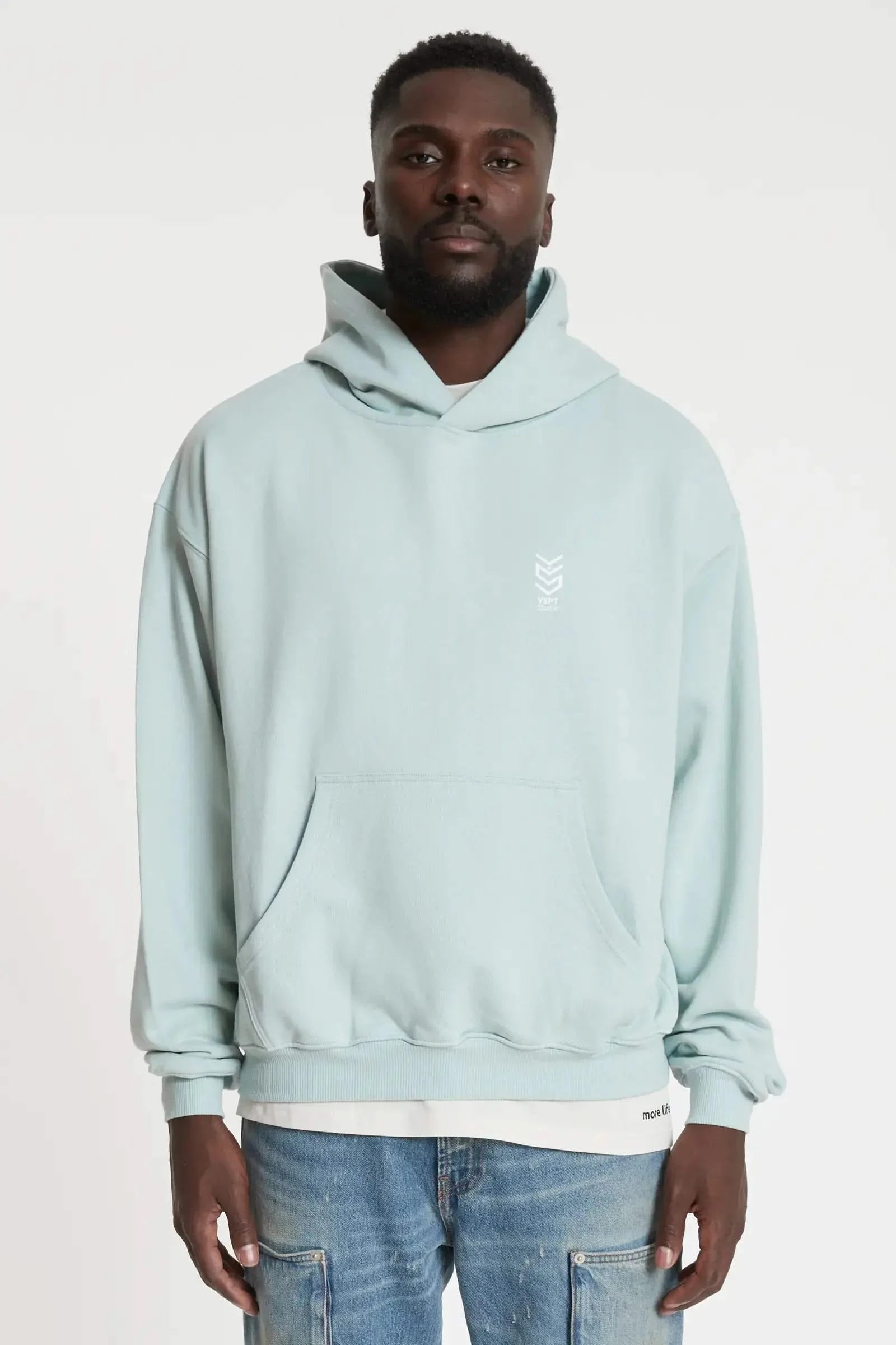 Hoodie Cityscape Mint YSPT Studio