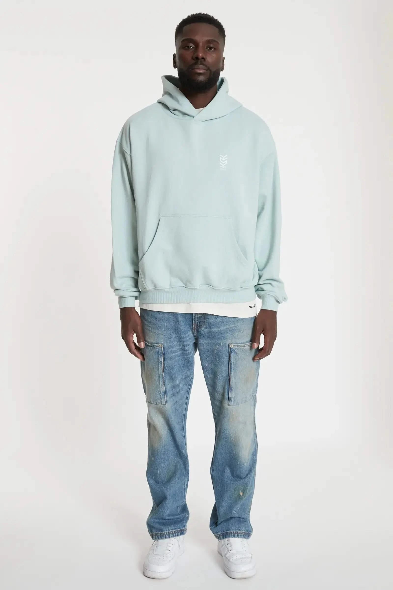 Hoodie Cityscape Mint YSPT Studio