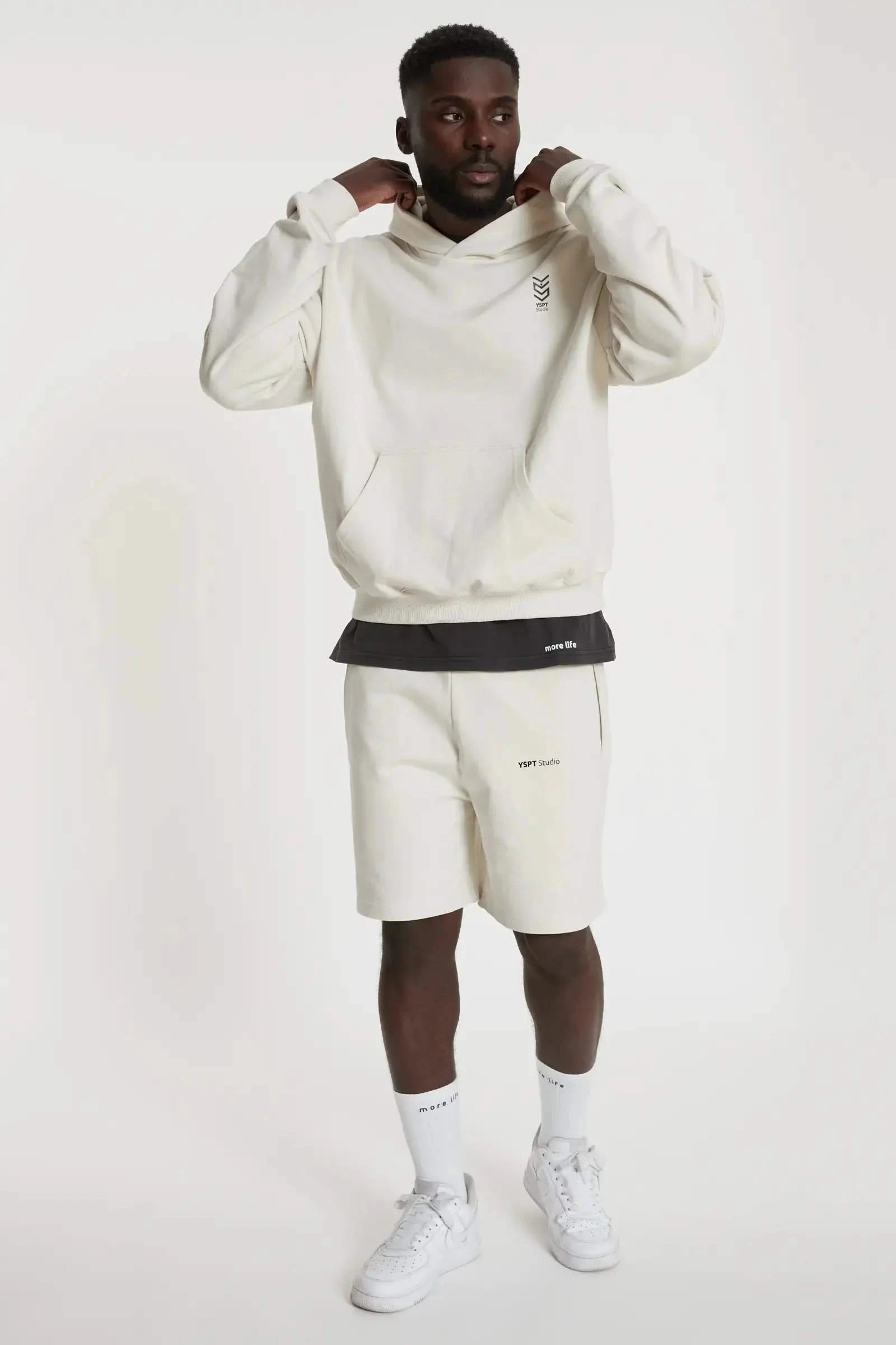 Hoodie Vanguard Vintage White YSPT Studio