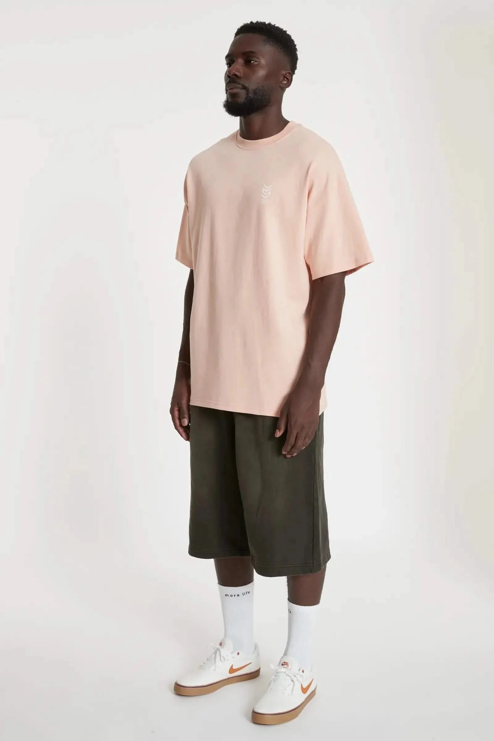 Oversized T-Shirt Meridian Light Pink YSPT Studio