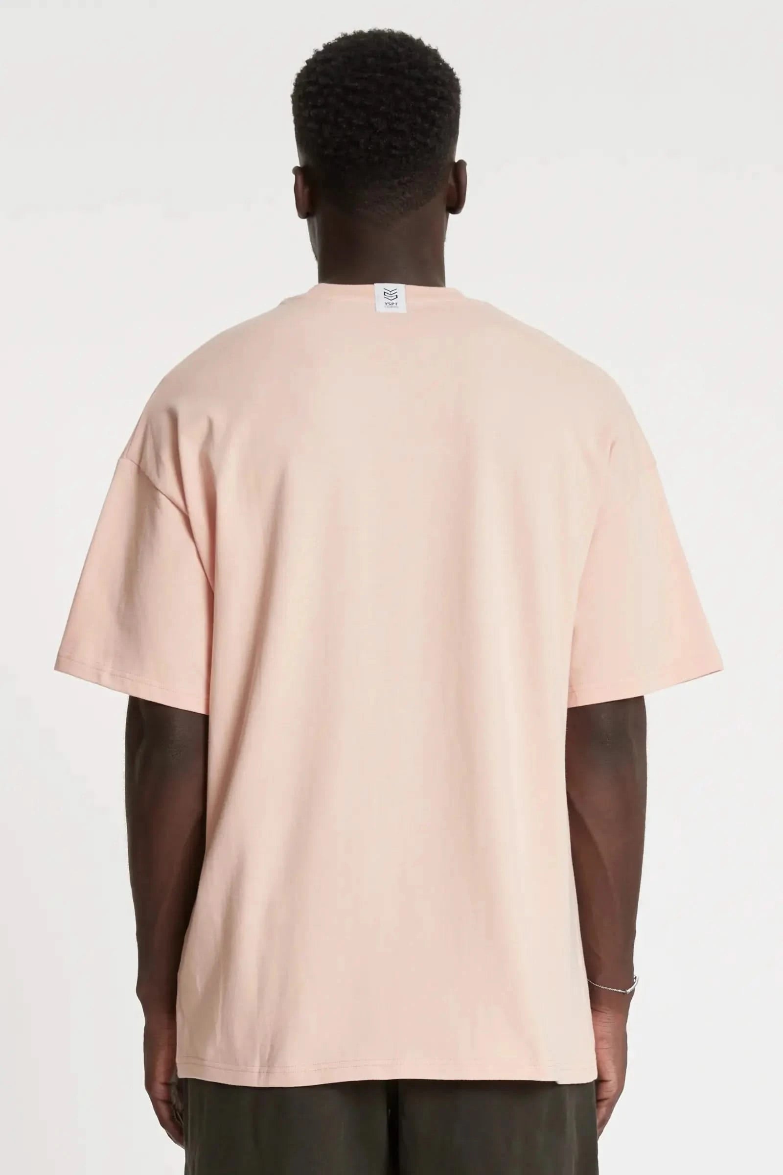 Oversized T-Shirt Meridian Light Pink YSPT Studio