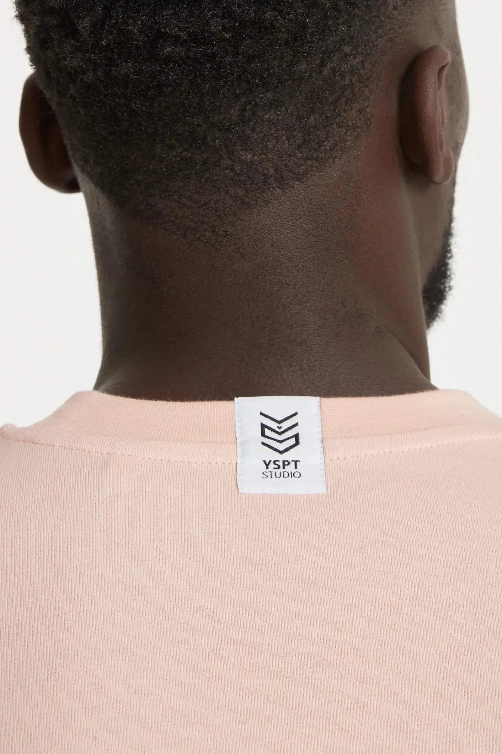 Oversized T-Shirt Meridian Light Pink YSPT Studio