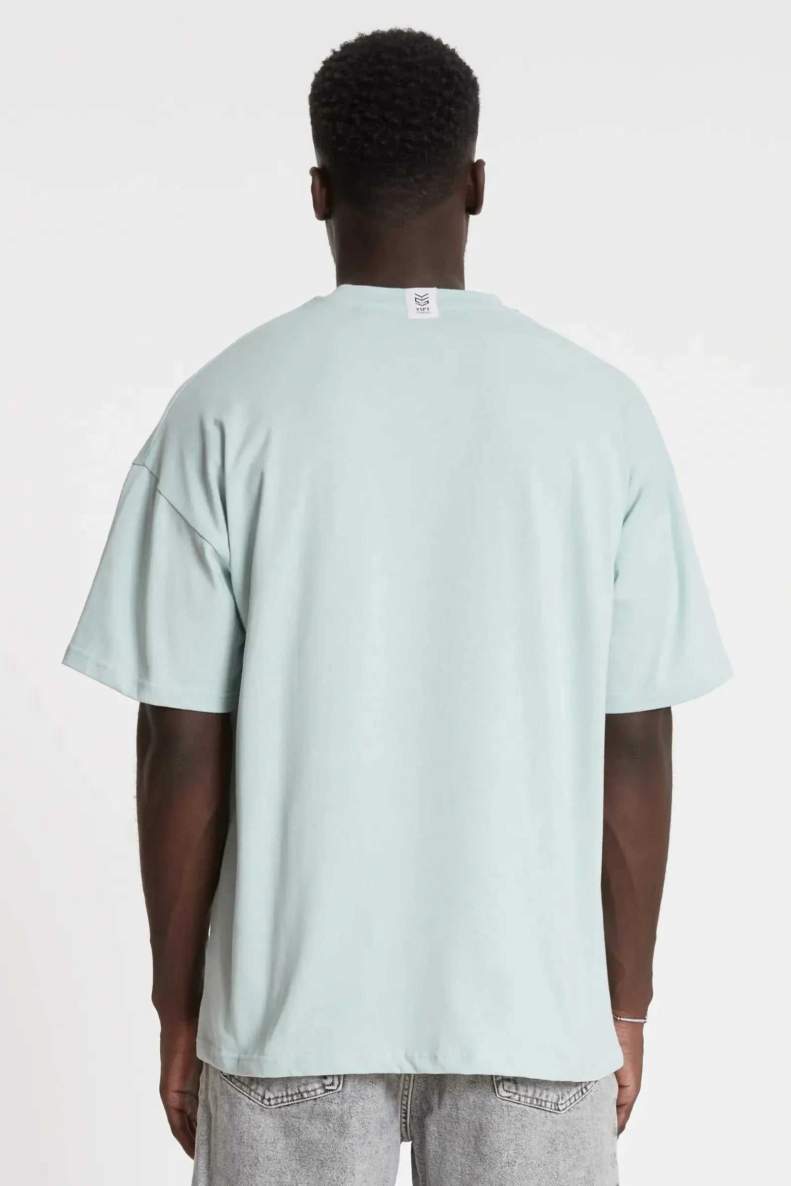 Oversized T-Shirt Cityscape Mint YSPT Studio