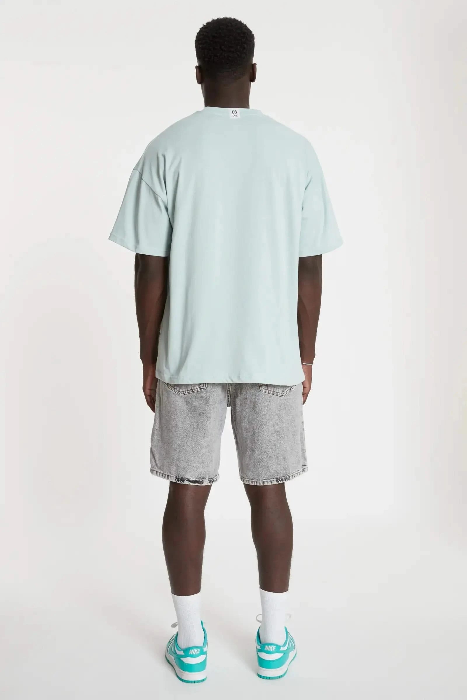 Oversized T-Shirt Cityscape Mint YSPT Studio