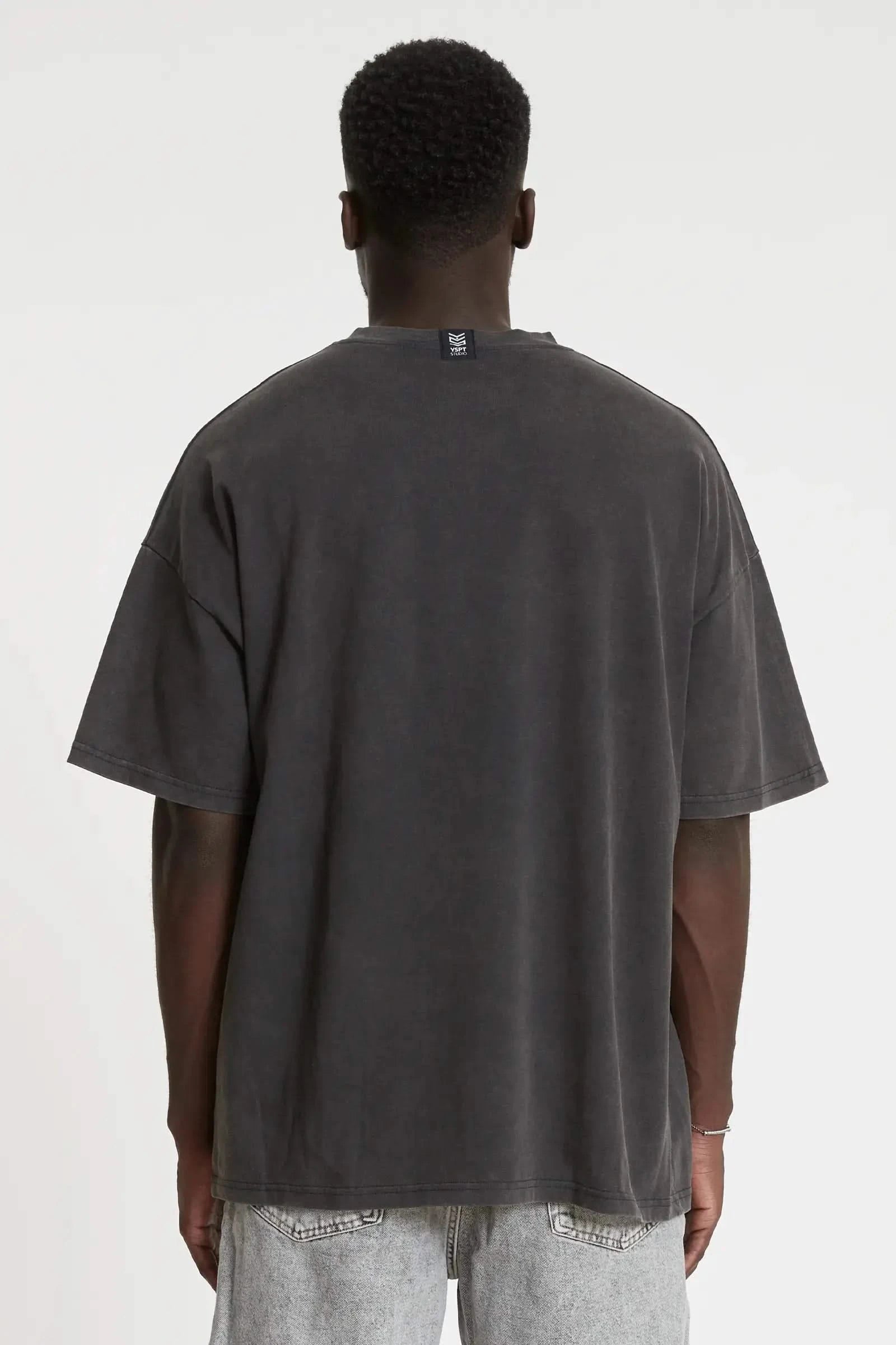 Oversized T-Shirt Granite Black YSPT Studio