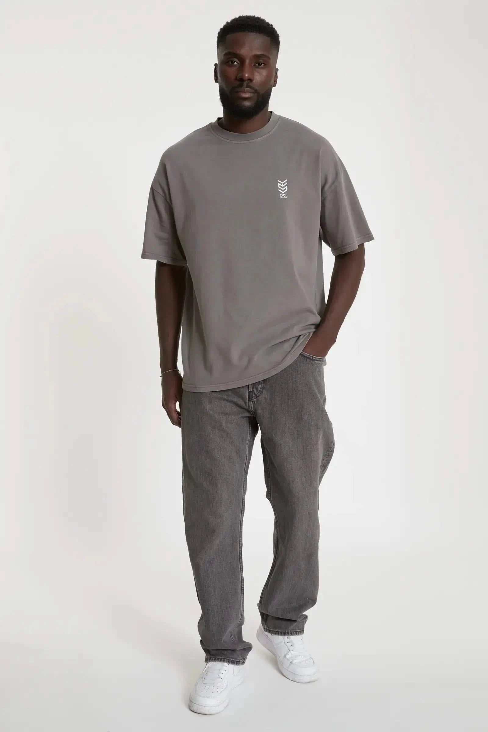 Oversized T-Shirt Adventure Grey YSPT Studio