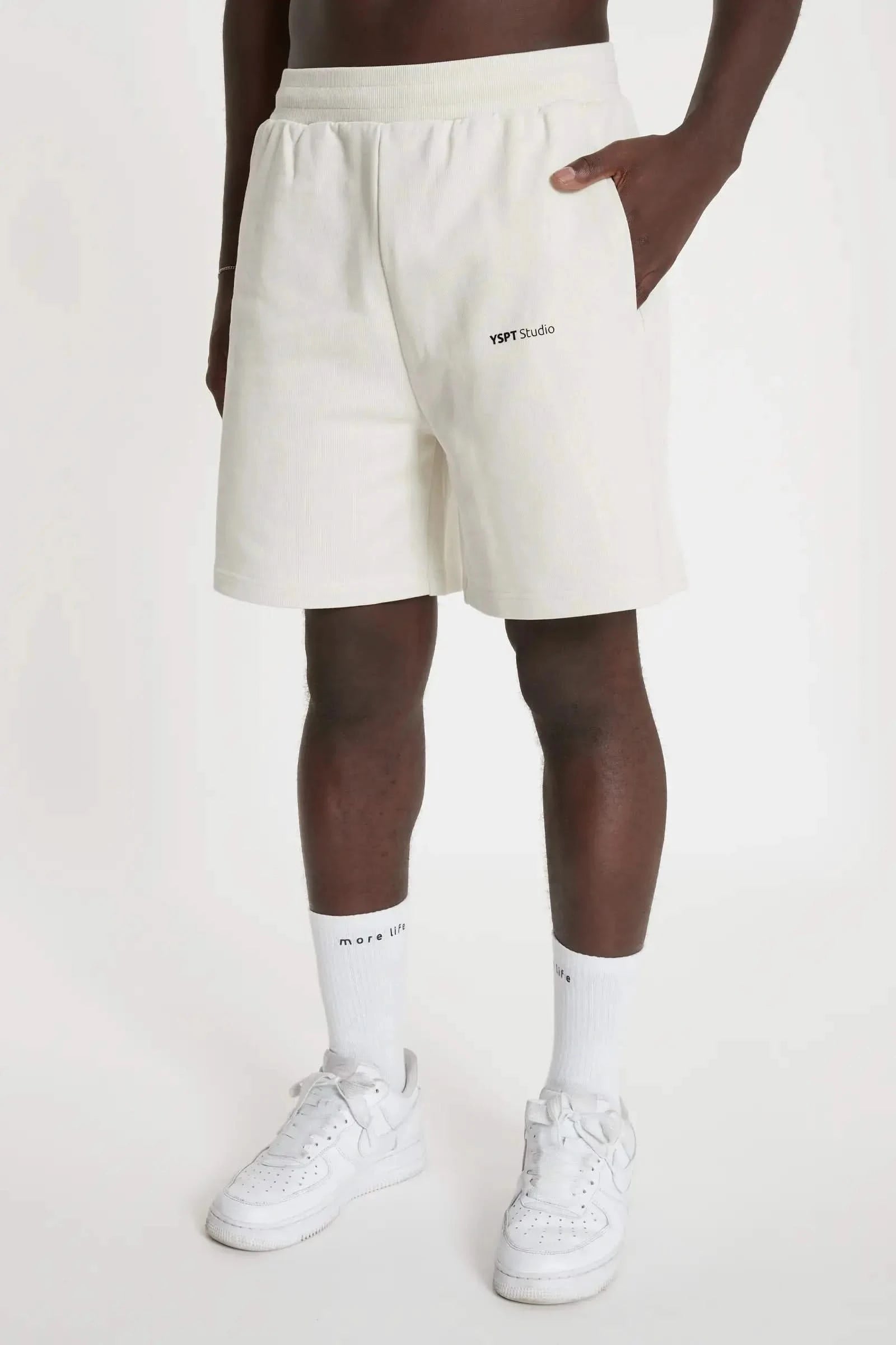 Shorts Vintage White YSPT Studio