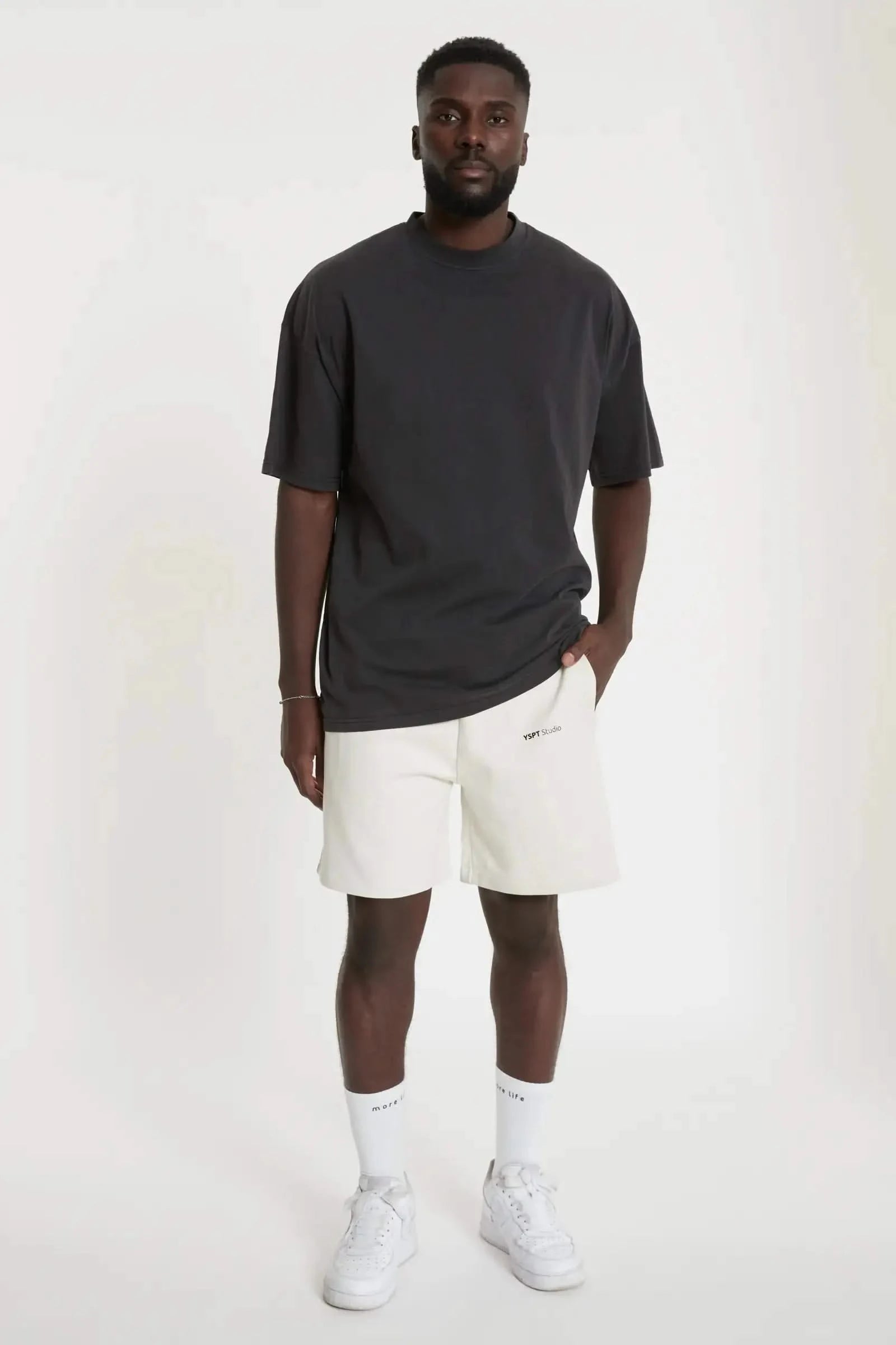Shorts Vintage White YSPT Studio