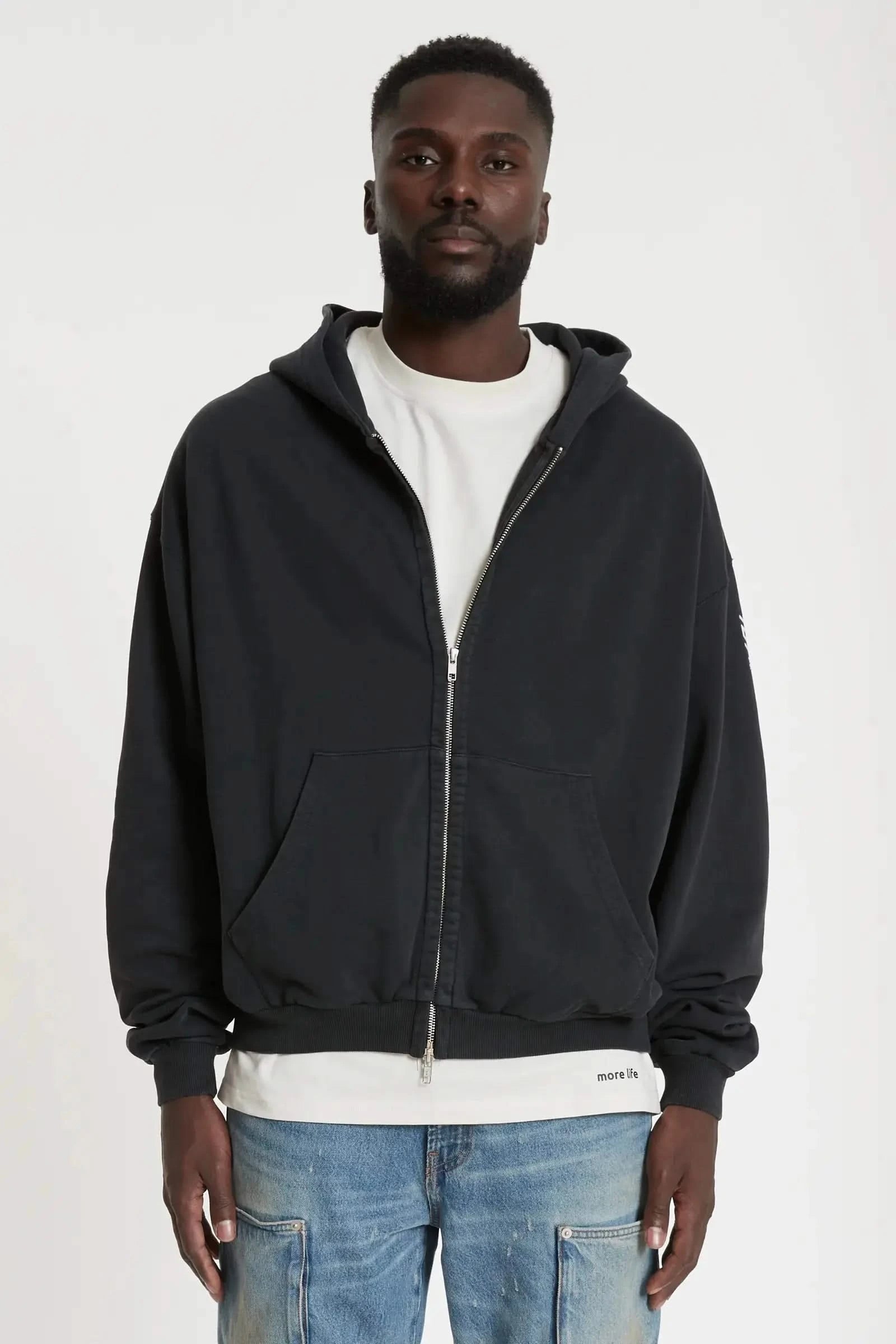 Zip Hoodie Challenger Black YSPT Studio