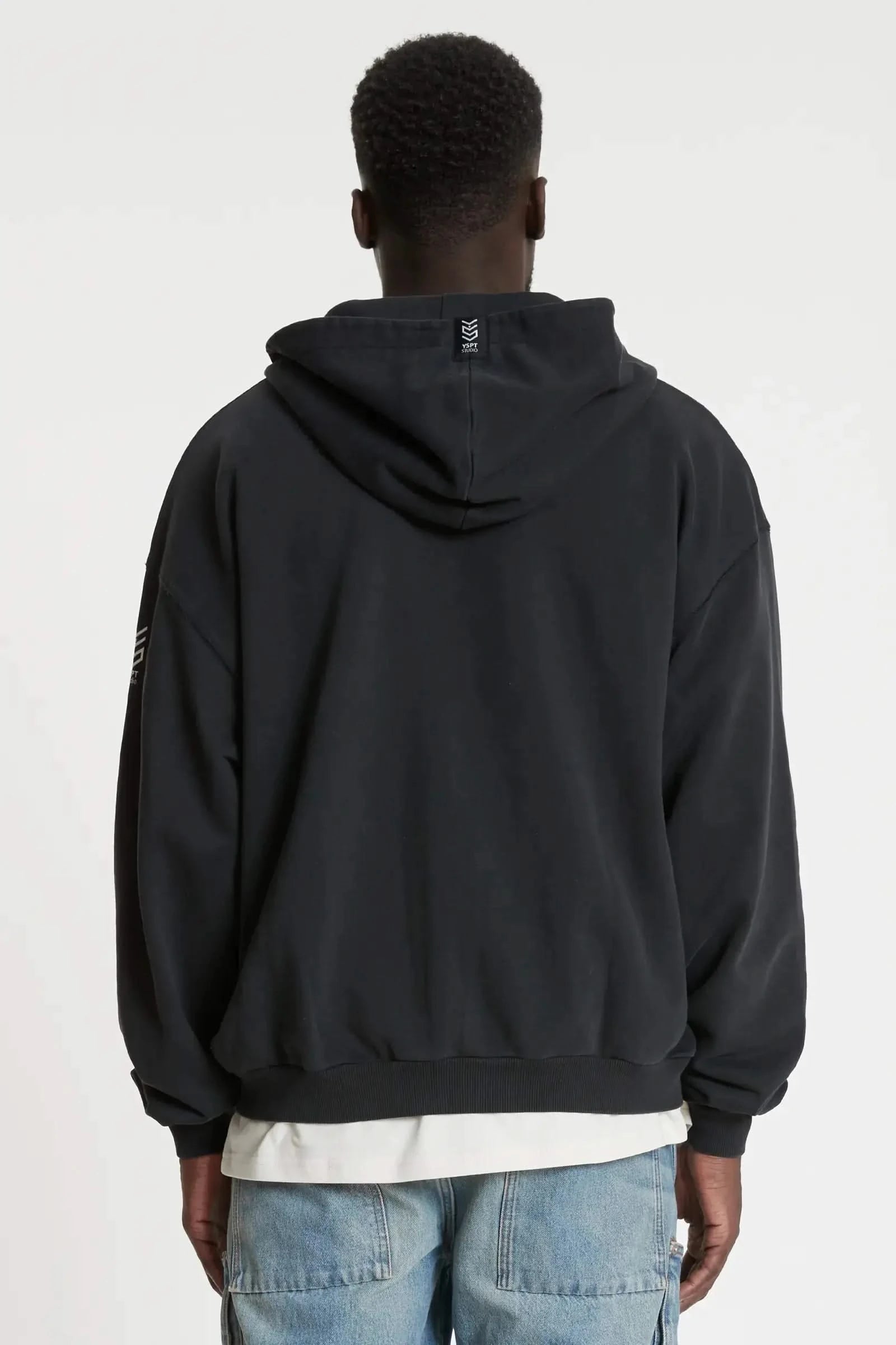 Zip Hoodie Challenger Black YSPT Studio