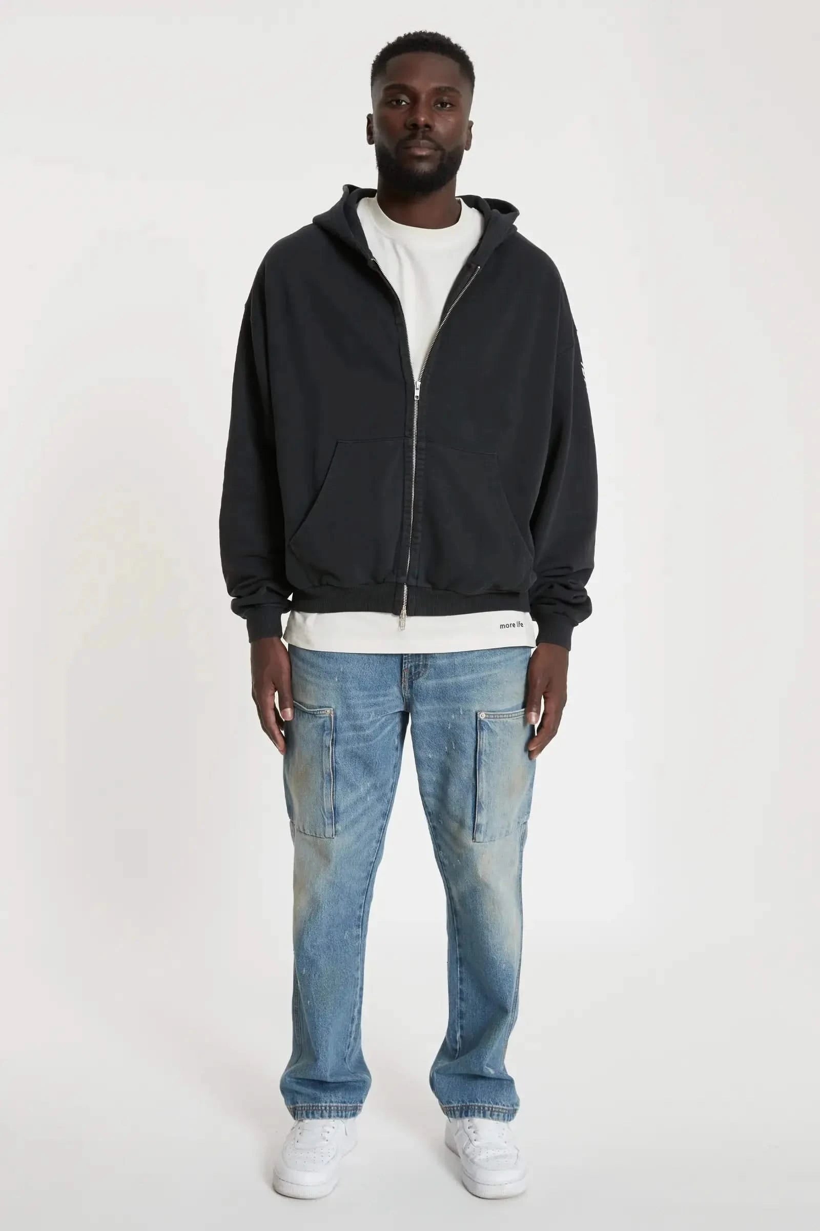 Zip Hoodie Challenger Black YSPT Studio