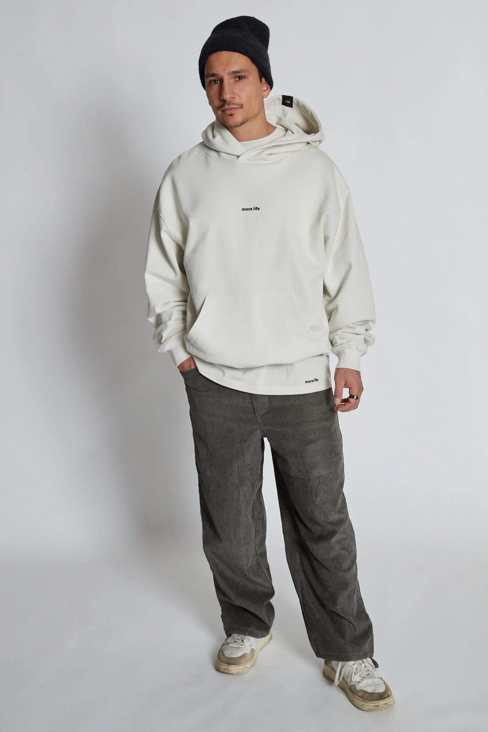 Hoodie More Live Ivory Hoodie YSPT Studio