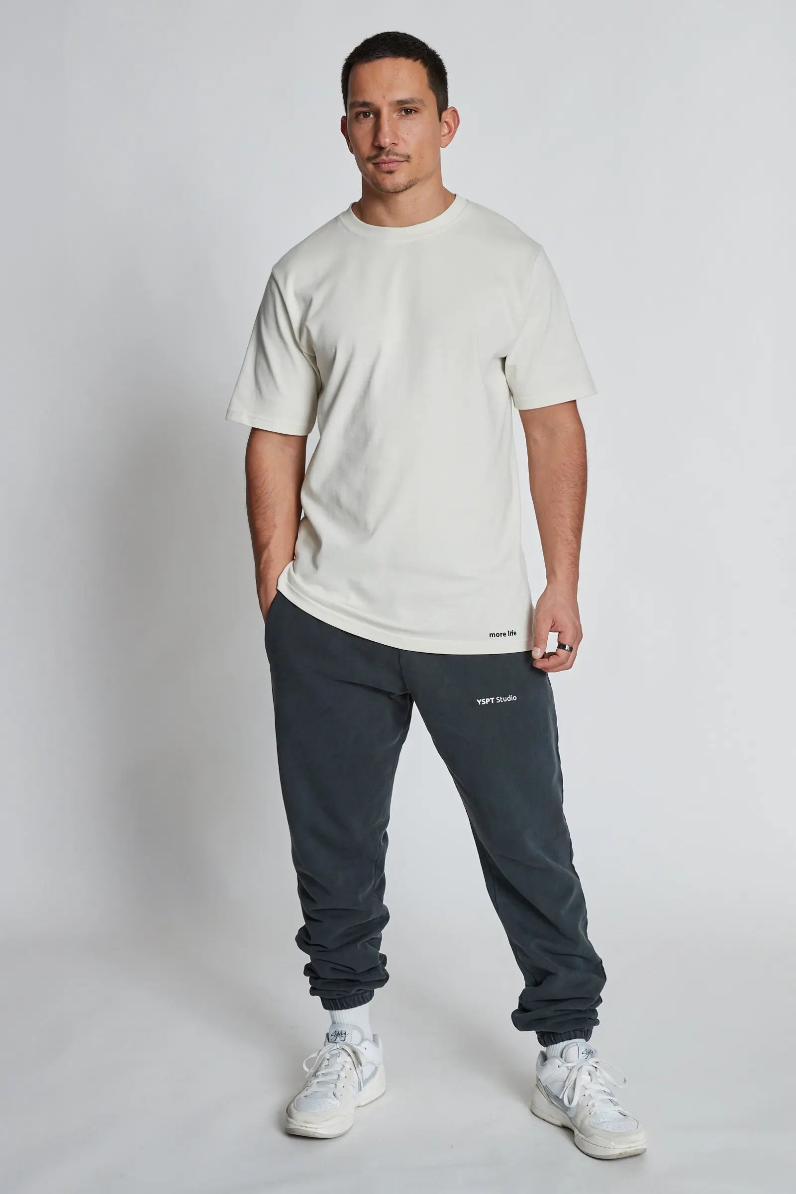 Regular T-Shirt White Base YSPT Studio