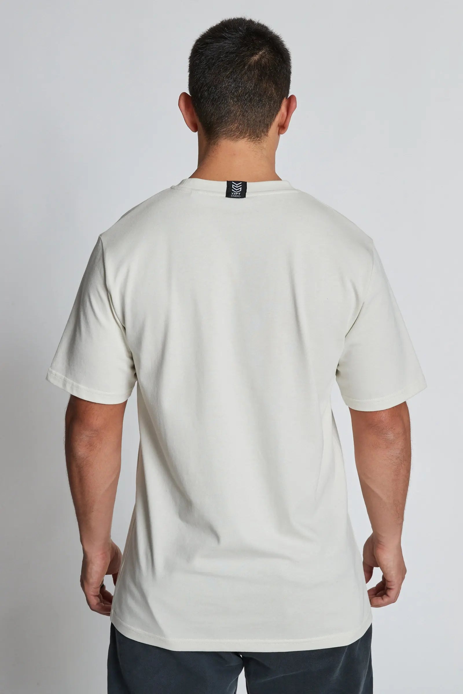 Regular T-Shirt White Base YSPT Studio