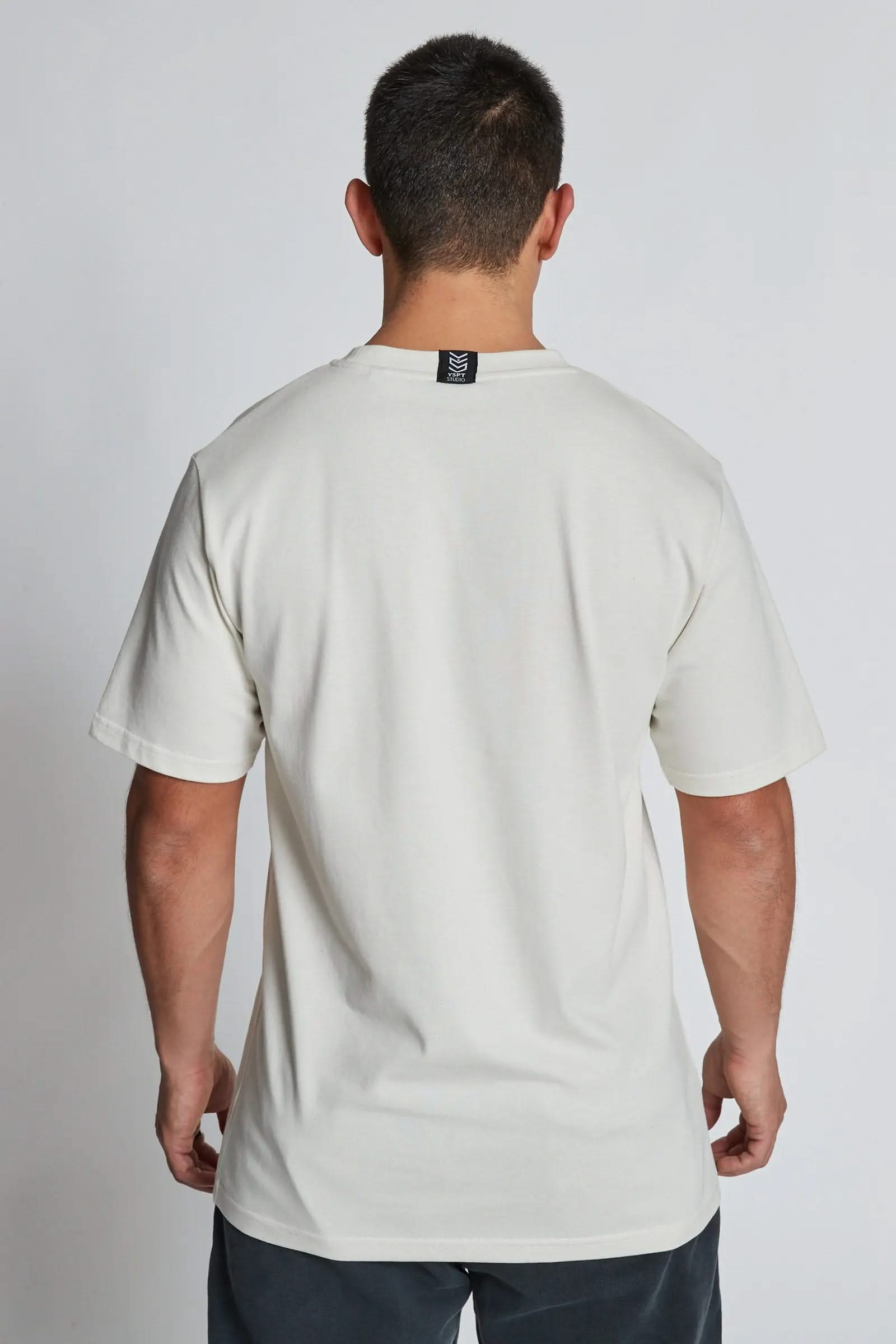 Regular T-Shirt White Base YSPT Studio