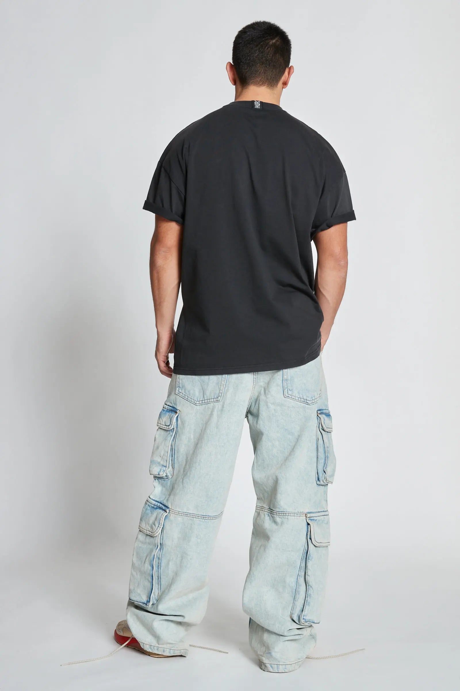 Oversized T-Shirt Black Rider YSPT Studio