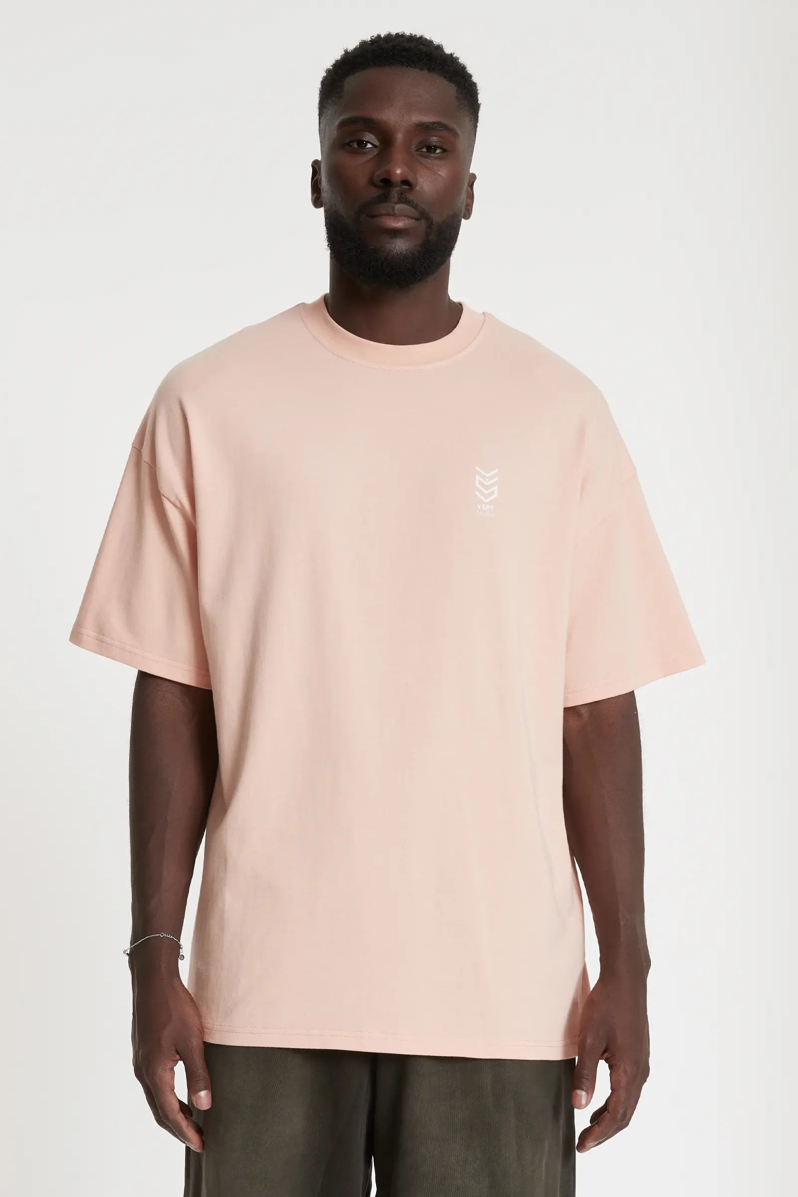 Oversized T-Shirt Meridian Light Pink