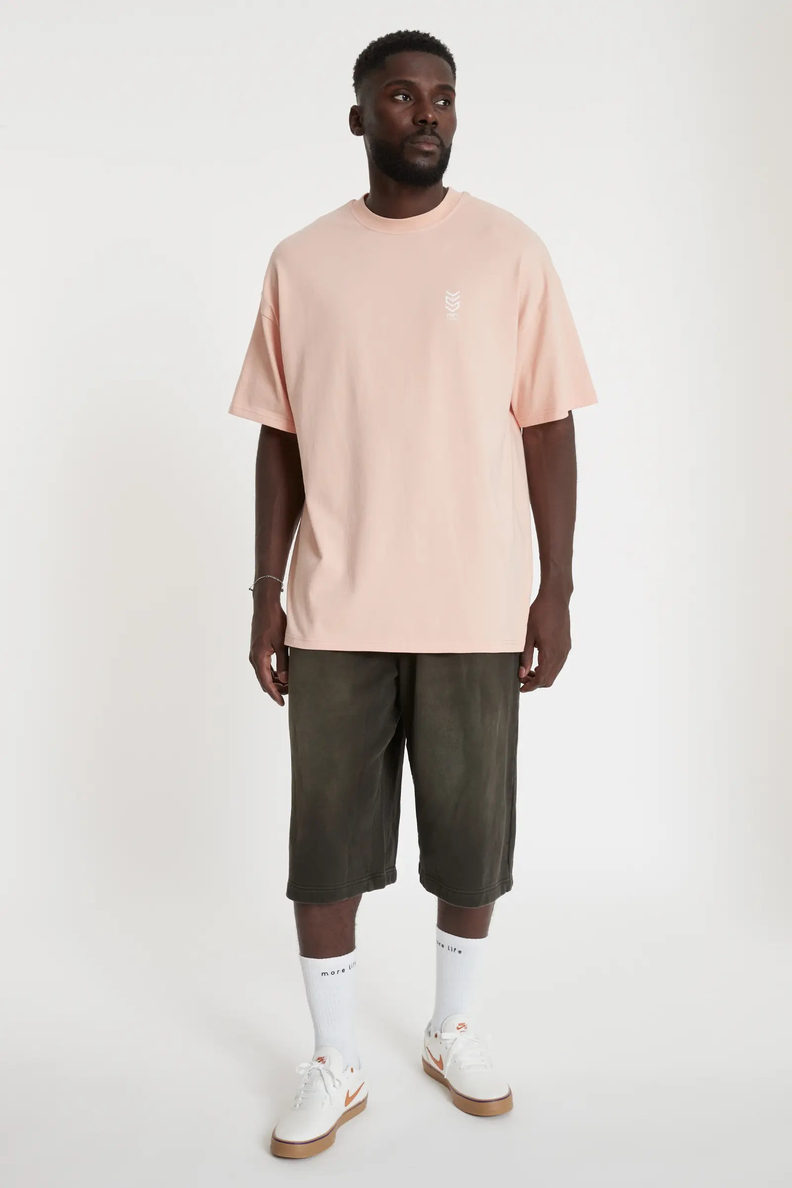 Oversized T-Shirt Meridian Light Pink