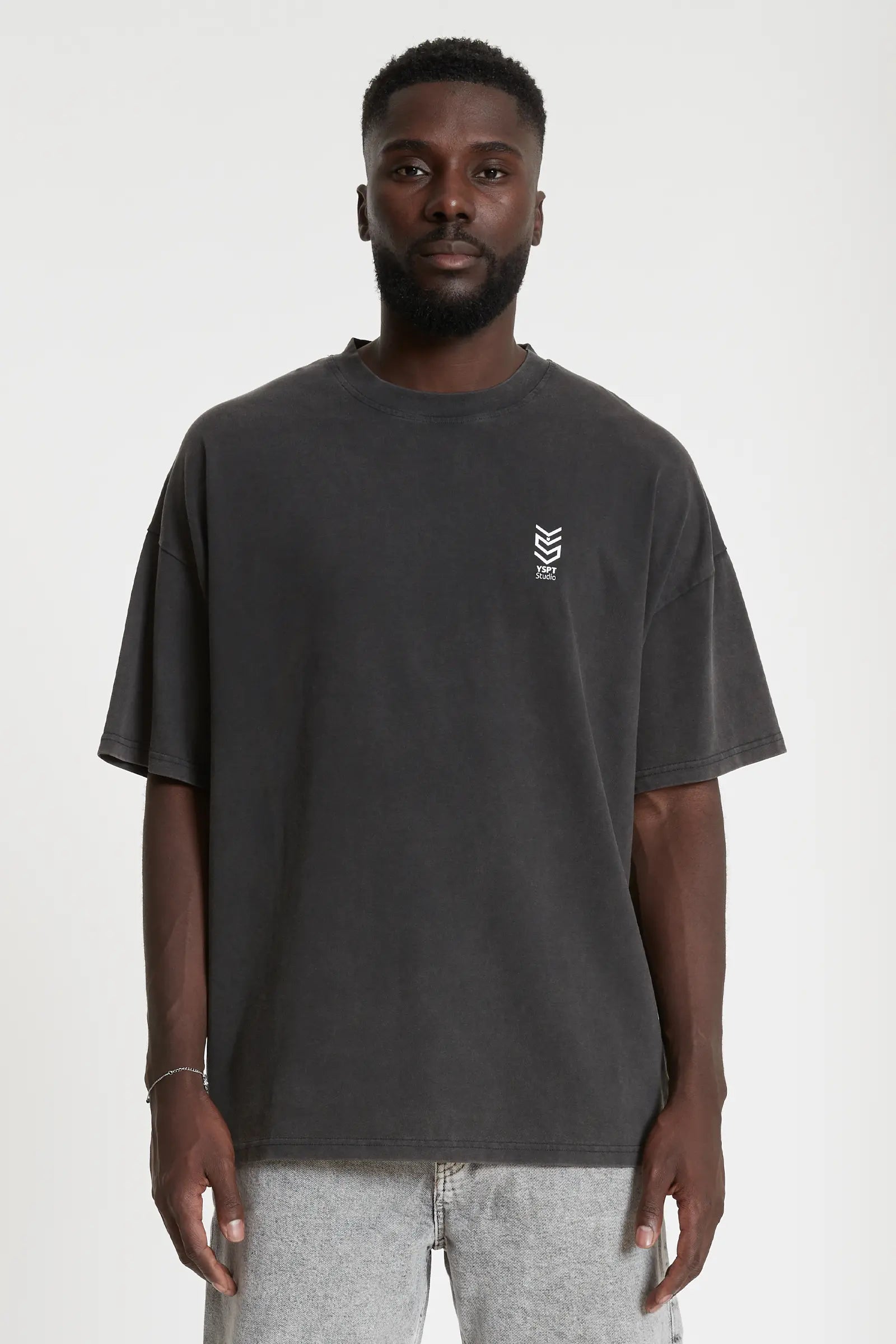 Oversized T-Shirt Granite Black