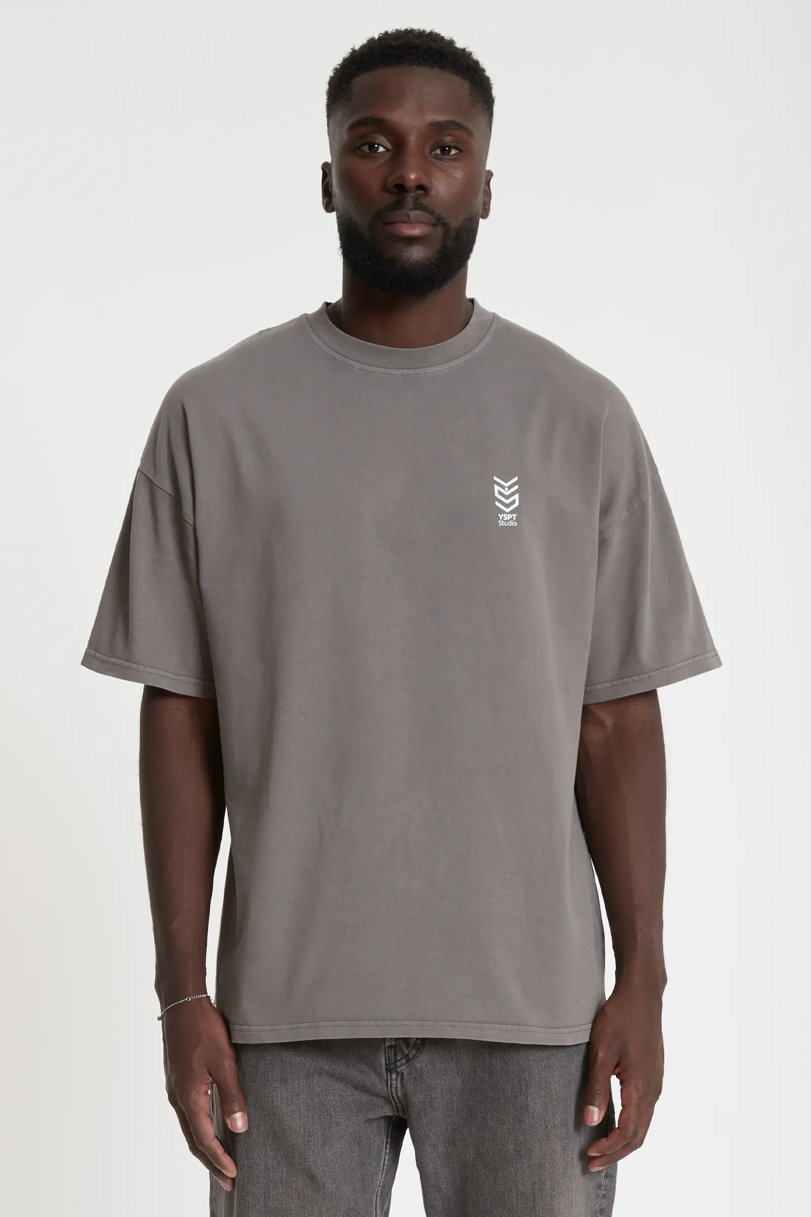 Oversized T-Shirt Adventure Grey